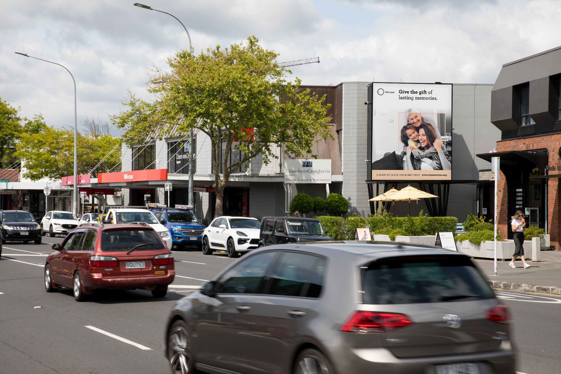 TimeOut Message on Billboards Around NZ